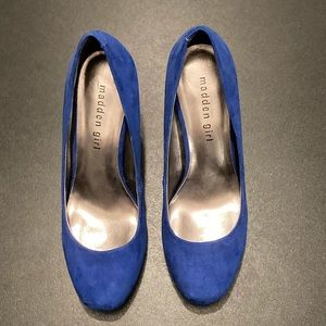 Madden Girl Cobalt Blue High Heels